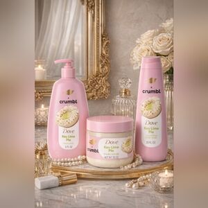 Limited Edition Dove x Crumbl Key Lime Pie Body Care Set
